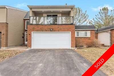 49 Jansen Rd, Trend Village, Nepean, Ottawa, Two Storey, Freehold Row Unit for sale: 3 bedroom